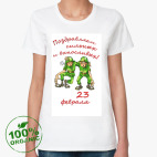 Женская футболка органик