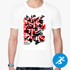 Мужская спортивная футболка