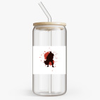 Банка с бамбуковой крышкой