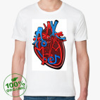 Мужская футболка органик