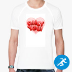 Мужская спортивная футболка