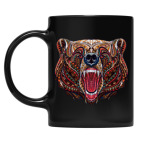 Кружка цветная UV-DTF