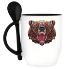 Кружка с ложкой