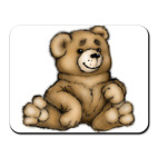 Коврик для мыши Медведь
