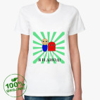 Женская футболка органик