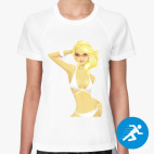 Женская спортивная футболка