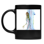 Кружка цветная UV-DTF