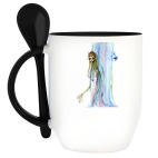 Кружка с ложкой