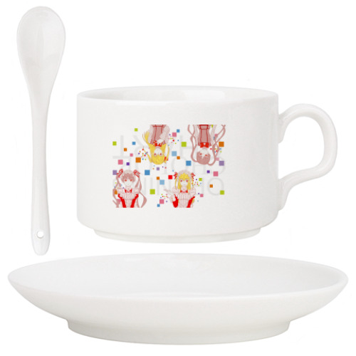 Кофейный набор с принтом MariaHolic