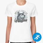 Женская спортивная футболка