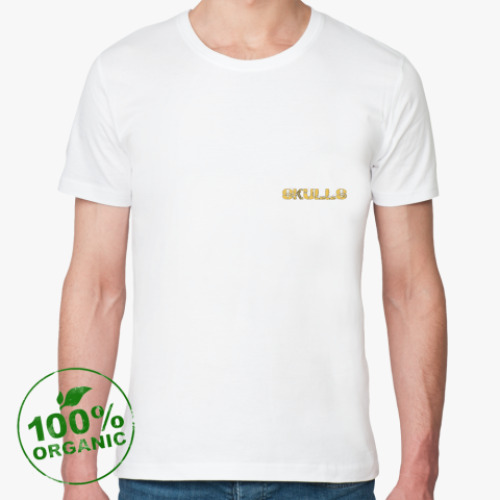 Футболка из органик-хлопка с принтом The Skulls