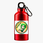 Металлическая бутылка 400 мл UV-DTF