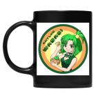 Кружка цветная UV-DTF