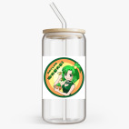 Банка с бамбуковой крышкой