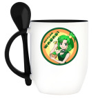 Кружка с ложкой