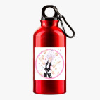 Металлическая бутылка 400 мл UV-DTF