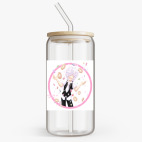 Банка с бамбуковой крышкой