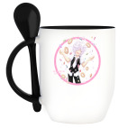 Кружка с ложкой