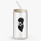 Банка с бамбуковой крышкой