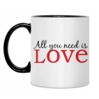 Кружка двухцветная