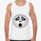 Майка Tank Top Смайл-призрак