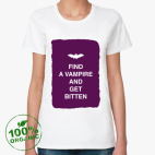 Женская футболка органик