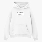 Толстовка худи оверсайз