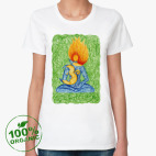 Женская футболка органик