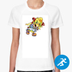 Женская спортивная футболка