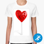 Женская спортивная футболка