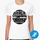 Женская спортивная футболка