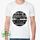 Мужская футболка органик