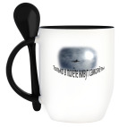 Кружка с ложкой