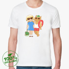 Мужская футболка органик