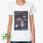 Женская футболка органик