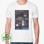 Мужская футболка органик