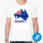 Мужская спортивная футболка