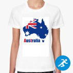 Женская спортивная футболка