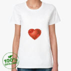 Женская футболка органик