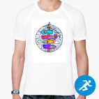 Мужская спортивная футболка