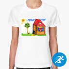 Женская спортивная футболка