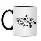 Кружка двухцветная