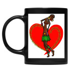 Кружка цветная UV-DTF