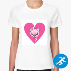 Женская спортивная футболка