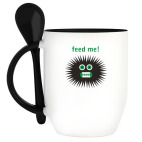 Кружка с ложкой