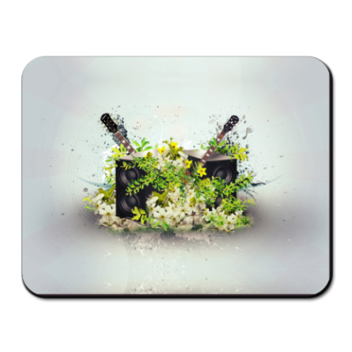 Коврик для мыши с принтом  Speakers