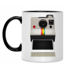 Кружка двухцветная