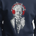 Albert Einstein relaxed