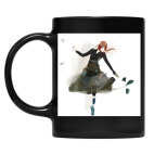 Кружка цветная UV-DTF