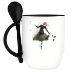 Кружка с ложкой